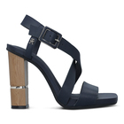 Ženske sandale Tommy Hilfiger Hardware Block High Heel