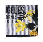 Ženska ešarpa Guess JEANS MIX FLOWER AND STRIPES