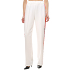 Ženske pantalone Lola Flowing Trousers With Side Ribbing Print