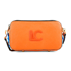 Ženska torba Lola Orange And Animal Print Crossbody Bag