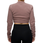 Ženski duks Nike W nsw phnx plsh ls crop top