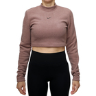 Ženski duks Nike W nsw phnx plsh ls crop top