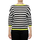 Ženski džemper Lola Two-tone striped fine sweater