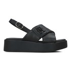 Ženske sandale Tommy Hilfiger Th logo hw padded leather sandal