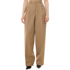 Ženske pantalone Michael Kors Pleated wide leg pant