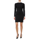 Ženska haljina Tommy Hilfiger LS Logo Bodycon Dress