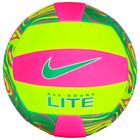 Lopta za odbojku Nike All court lite volleyball deflated hyper pink/volt/green shock 05