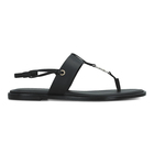 Ženske sandale Calvin Klein Round flat sndl thong lth hdw