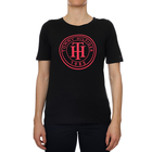 Ženska majica Tommy Hilfiger REGULAR CIRCLE OPEN-NK TEE SS BDS