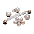Unisex set Crocs Dainty pearl jewelry 5 pack