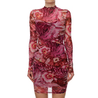Ženska haljina Guess JEANS LS JEMMA DRESS