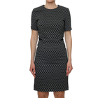 Ženska haljina Karl Lagerfeld MONOGRAM PUNTO DRESS
