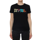 Ženska majica Karl Lagerfeld JELLY MINI KARL LOGO T-SHIRT