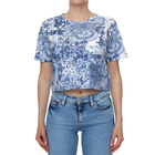 Ženska majica Russell Athletic Dm - Cropped Printed Tee Shirt