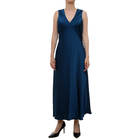 Ženska haljina Michael Kors Satin v neck midi dress