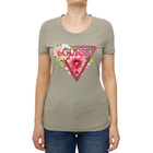 Ženska majica Guess Ss cn triangle beads tee