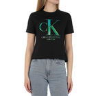Ženska majica Calvin Klein IRIDESCENT CK STRAIGHT TEE