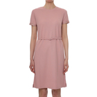 Ženska haljina Calvin Klein SHORT SLV LOGO ELASTIC TEE DRESS