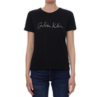 Ženska majica Calvin Klein REGULAR SS SIGNATURE CALVIN TEE