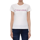 Ženska majica Calvin Klein SLIM FIT METALLIC LOGO TEE