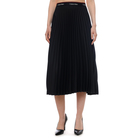 Ženska suknja Calvin Klein LOGO WAISTBAND PLEAT MIDI SKIRT