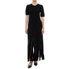 Ženska haljina Tommy Hilfiger Festive pleated maxi sl dress