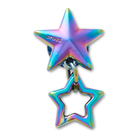 Bedž Crocs Iridescent double star