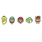 Set bedževa Crocs Super mario 5pck