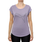 Ženska majica Puma Performance heather cat tee w