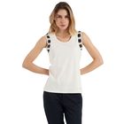 Ženska majica Marina Militare t-shirt s/m bianco latte