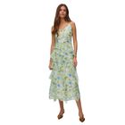Ženska haljina Vero Moda Smilla long frill dress wvn noos