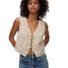 Ženski prsluk Vero Moda Millia embroidery waistcoat