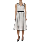 Ženska haljina Karl Lagerfeld Kl Embroidered Lace Dress