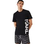 Muška majica Karl Lagerfeld Karl vertical logo t-shirt