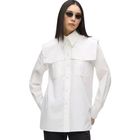 Ženska košulja Karl Lagerfeld Archive poplin shirt