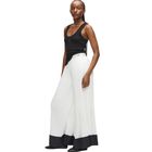 Ženske pantalone Karl Lagerfeld Pleated fluid pants