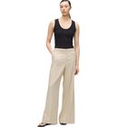 Ženske pantalone Karl Lagerfeld Wide leg melange pants