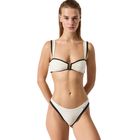 Ženski kupaći gornji deo Karl Lagerfeld Signature bandeau bikini top