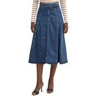 Ženska suknja Karl Lagerfeld Fashion denim a line skirt