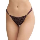 Ženski kupaći donji deo Karl Lagerfeld Autograph cheeky tanga bottom