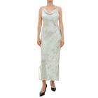 Ženska haljina Calvin Klein Viscose jacquard maxi slip dress