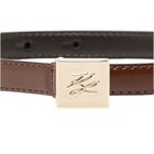 Ženski kaiš Karl Lagerfeld k/autograph pad h1.5 belt