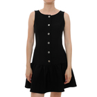 Ženska haljina Michael Kors Btn fnt drop waist mini