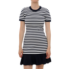 Ženska haljina Michael Kors Stripe flare mini drs