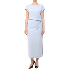 Ženska haljina Tommy Hilfiger knot boat-nk midi dress ss