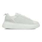 Muške patike Liu Jo Big 05 - sneaker cow suede/perforated milk/blue