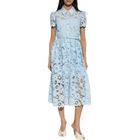 Ženska haljina Self Portrait lace collared midi dress