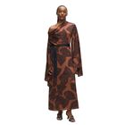 Ženska haljina Karl Lagerfeld printed fluid kaftan