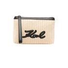 Ženski neseser Karl Lagerfeld k/signature raffia pouch