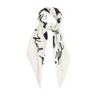 Ženska ešarpa Karl Lagerfeld k/monogram jkrd bl/wh scarf